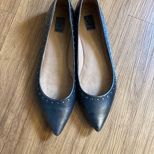 Frye leather flats size 7